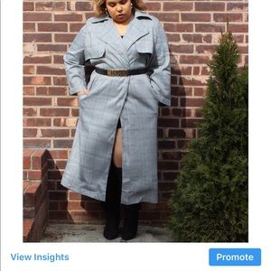 NWT Fashion Nova Plus Size Trench